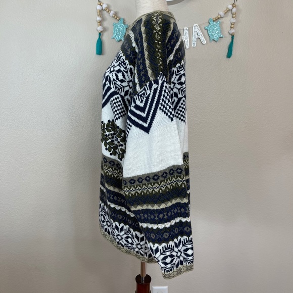 Vintage Cristina Fair Isle Floral Sweater - Picture 4 of 8